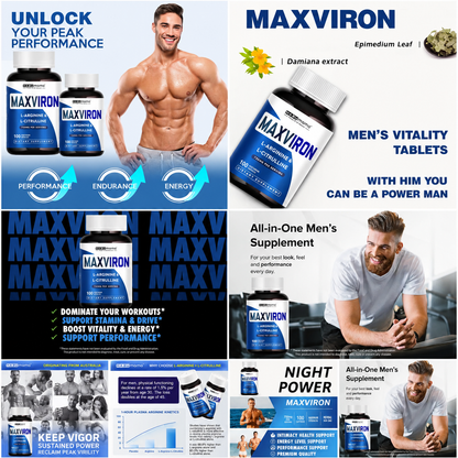 MAXVIRON – The #1 Men’s Sexual Performance Supplement in America